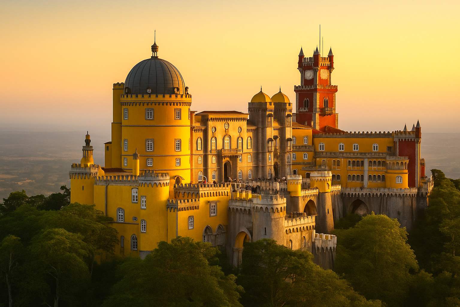 Complete Sintra travel guide 2025: castles, tickets, best route, transport and insider tips