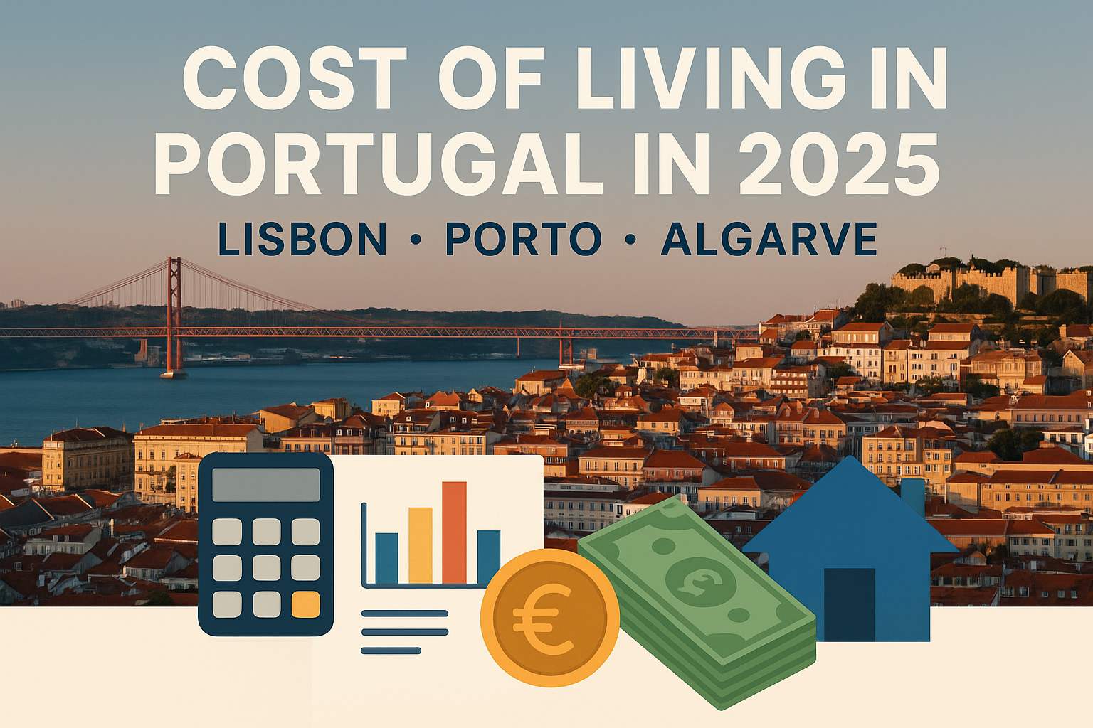 Cost of living in Portugal in 2025 (Lisbon vs Porto vs Algarve)